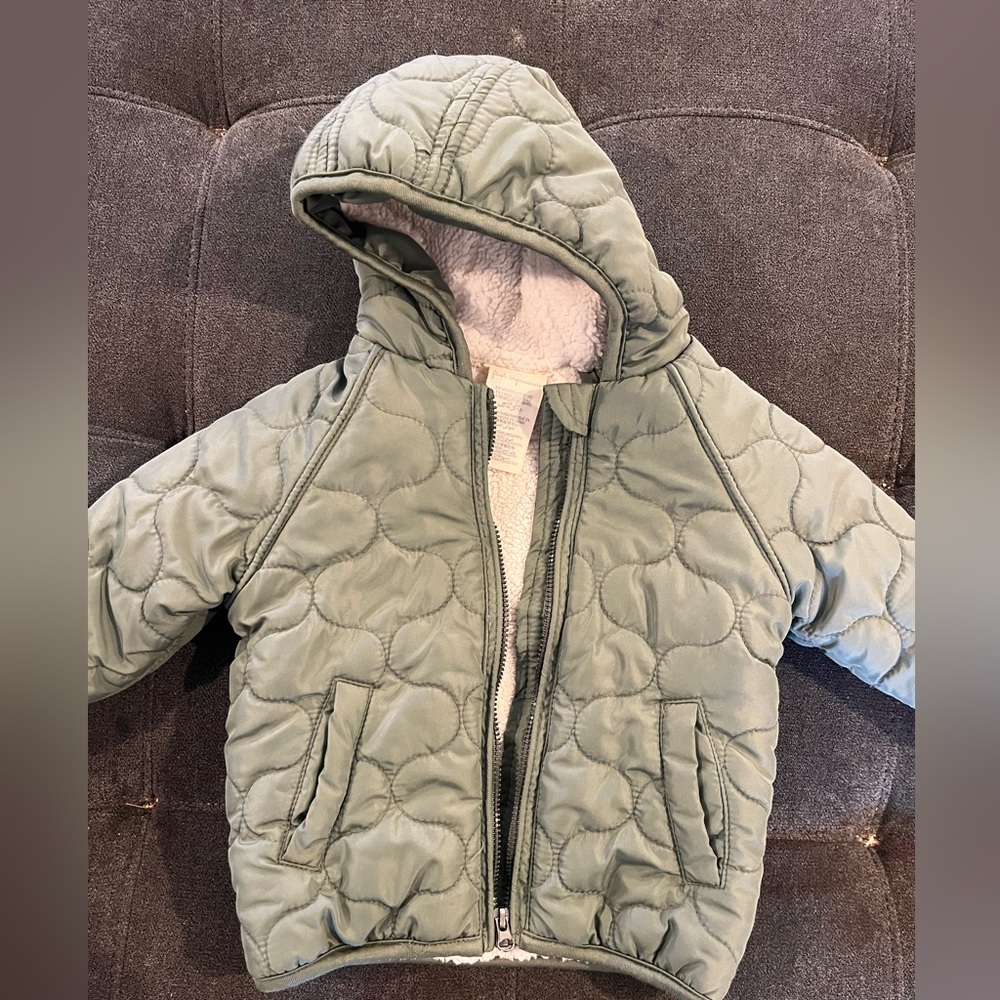 Puffer baby jacket